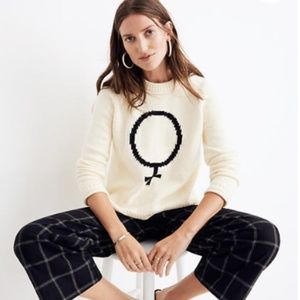 NEW Madewell Female Symbol Keaton Pullover Sweater